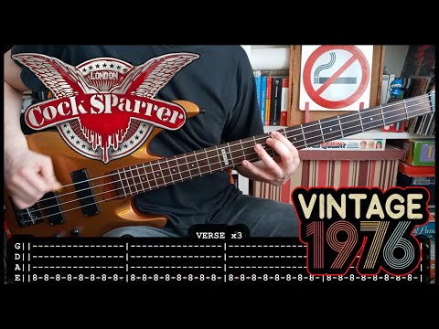 COCK SPARRER - Spirit of '76 (BASS TABS) [lyrics + PDF]