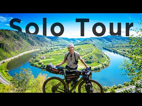 Bikepacking am Moselradweg (520km): Quelle bis Mündung