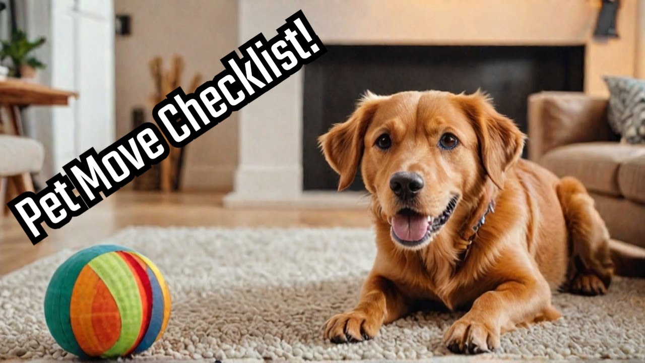 Ultimate Moving Checklist for Pets! 🐾