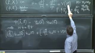 Center of mass and relative motion wavefunctions