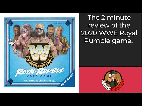 The Purge: # 2717 WWE Legendsd Royal Rumble Card Game: The 2 Minute Review 