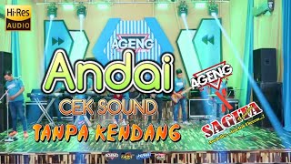 Download lagu ANDAI CEK SOUND TANPA KENDANG AGENG MUSIC || JANDUT SAGITA mp3
