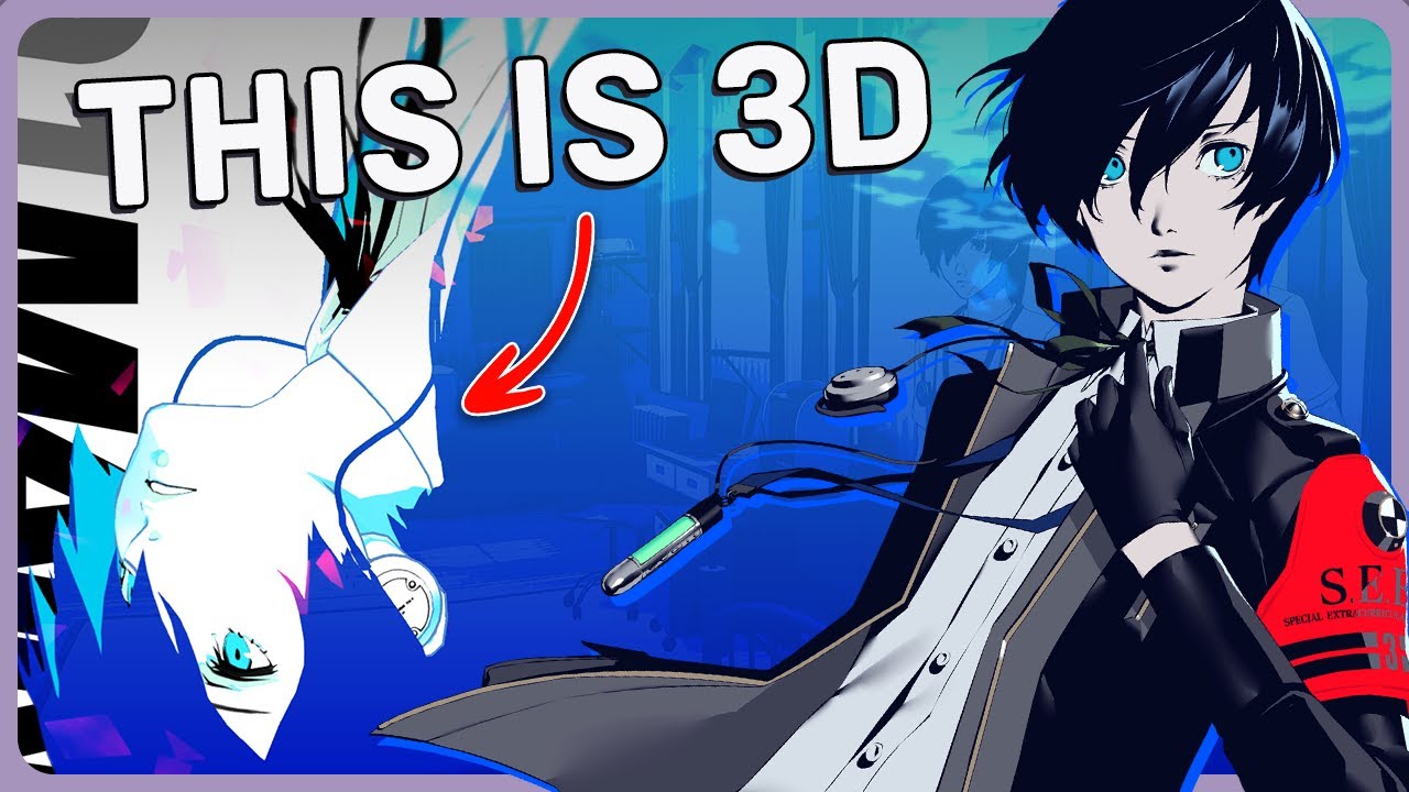 How Persona Combines 2D and 3D Graphics