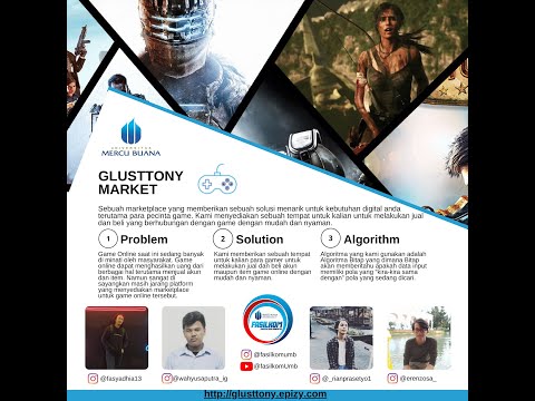 PHKM Teknik Informatika UMB - Aplikasi "GLUSTTONY MARKET"