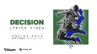 ONE OK ROCK - Decision (Orchestra ver.) | Lyrics Video | Sub español