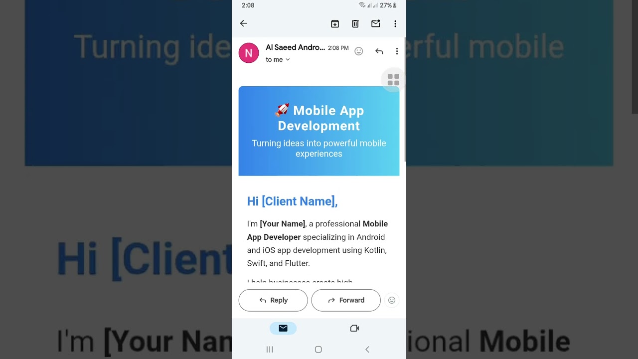Email sender app thumbnail