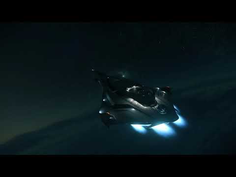 STAR CITIZEN (Alpha 3.16) - Origin 400i leaving Crusader