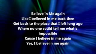 Michelle Williams - Believe in Me (Lyrics)
