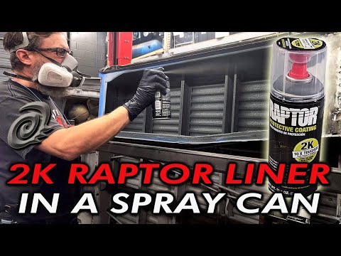 U-POL Raptor 2K Spray-On Truck Bedliner Aerosol - Bay Window VW BUS - Episode 25
