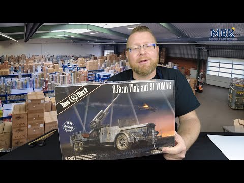 MBK packt aus SPEZIAL - 1:35 8,8 cm Flak auf 9t VOMAG (Das Werk DW35024)