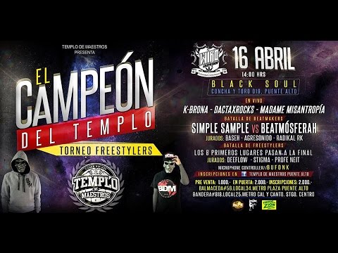 ● Freestyle Afuera de El Campeón del Templo (BDM) / Parte 1