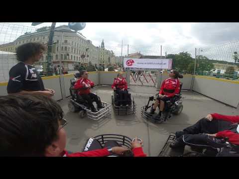 Happy Birthday Jasna 2015 - Powerchair Soccer Austria - Streetlife Festival Wien