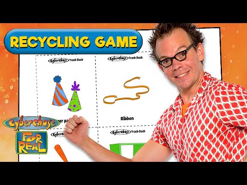 Fun Recycling Game for Kids! | "Trash Dash" | Cyberchase For Real - YouTube