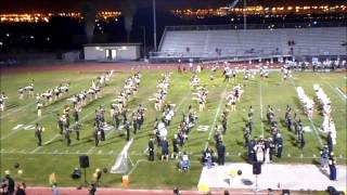 preview picture of video 'San Pedro High Golden Pirate Regiment At Homecoming 2013'