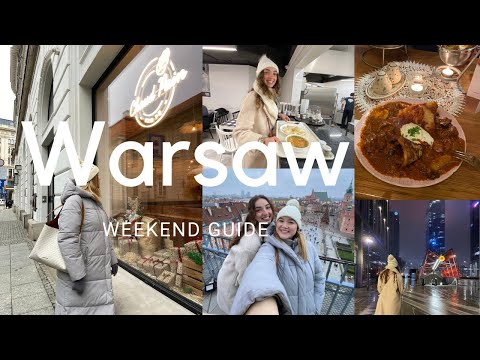 warsaw, poland weekend guide | winter edition