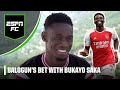 Folarin Balogun has a watch riding on a bet with Arsenal’s Bukayo Saka | ESPN FC