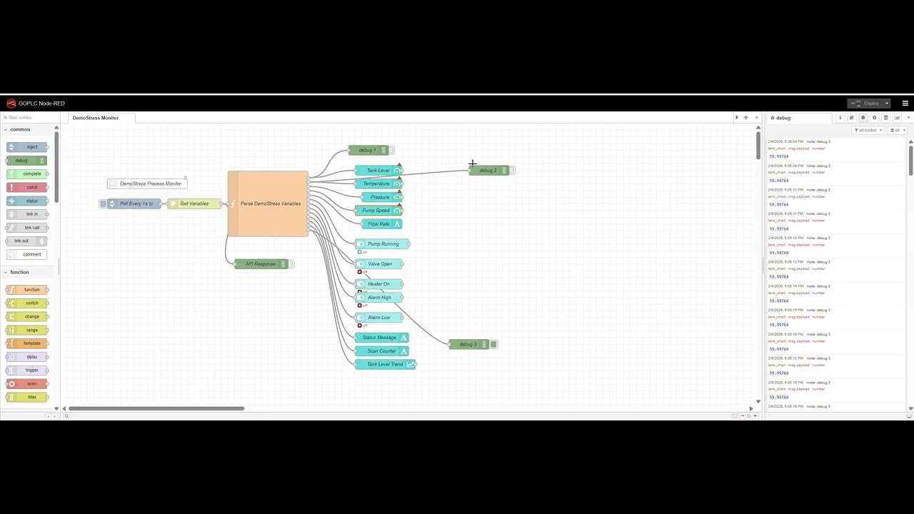 GOPLC Node-RED Integration Walkthrough