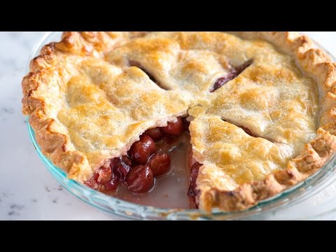 Easy Cherry Pie Recipe - How to Make Homemade Cherry...