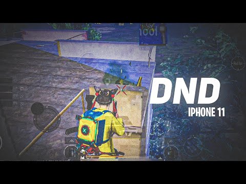 DND - iPhone 11 ❤️ | IPHONE 11 BGMI MONTAGE 👀 | PUBG Montage