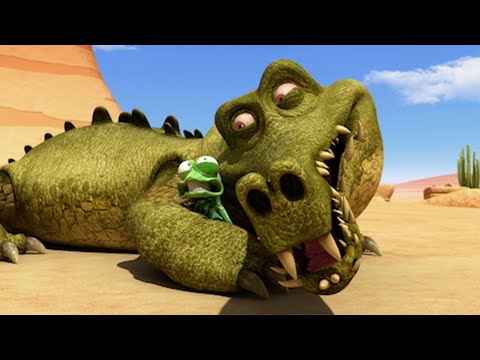 Oscar Becomes a Crocodile Candy | Oscar's Oasis Kids Cartoons