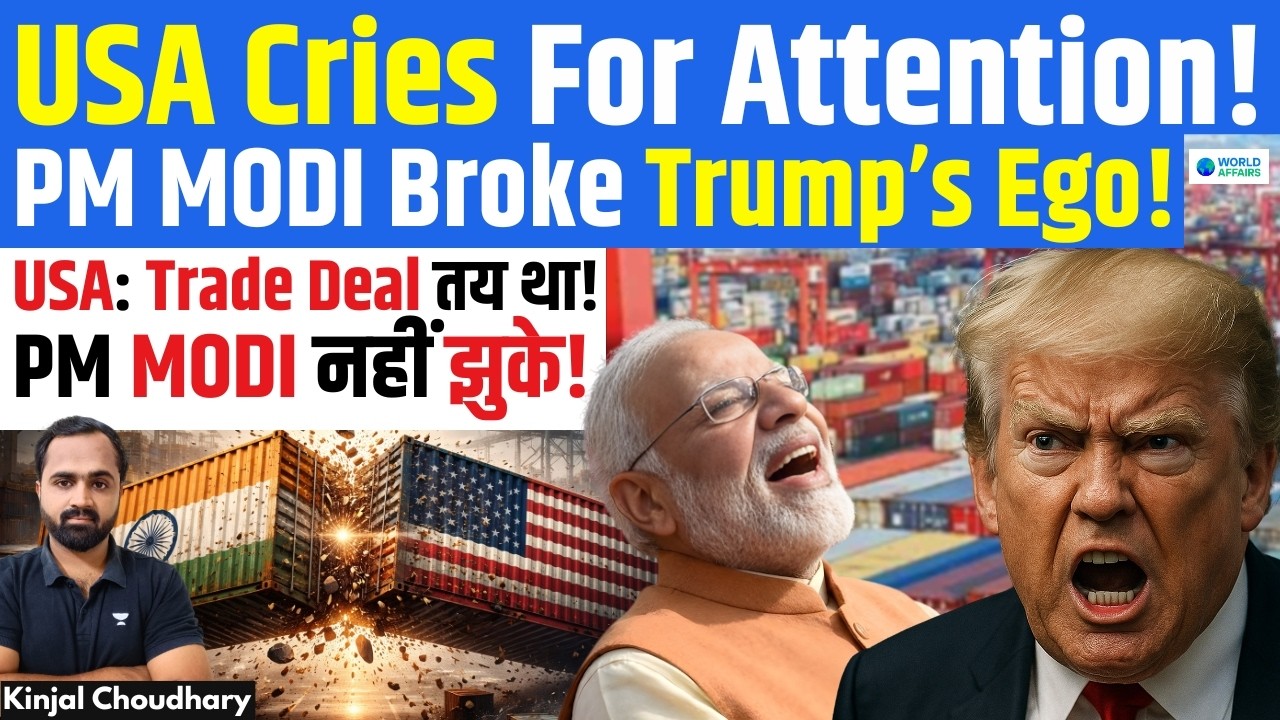 Lutnick Claims India-US Trade Deal Collapsed After PM Modi Refused to Call Trump | Kinjal