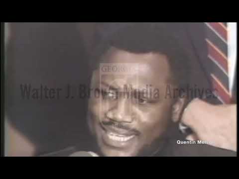 Joe Frazier Press Conference on Coming Out of Retirement (November 6, 1981)