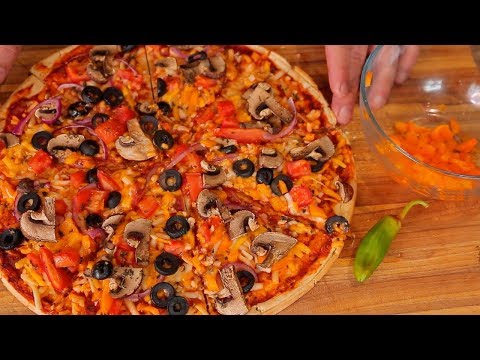 Easy Vegan Pizza - Healthy Recipe Channel