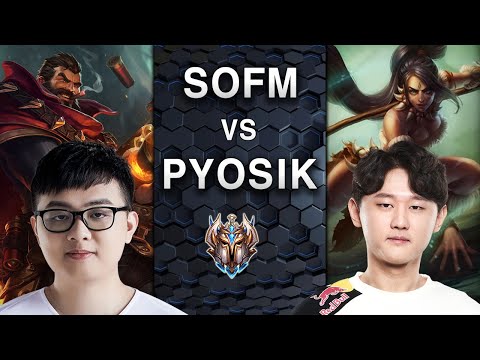 Cách mà Sofm bón hành bộ đôi Doran + Pyosik với Graves tại rank Hàn / Sofm Highlights