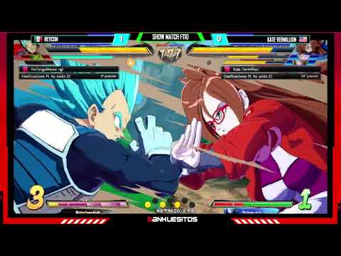 FT10 Show Match Internacional DBFZ -  Reycon Vs Kate Vermillion - Sanhuesitos