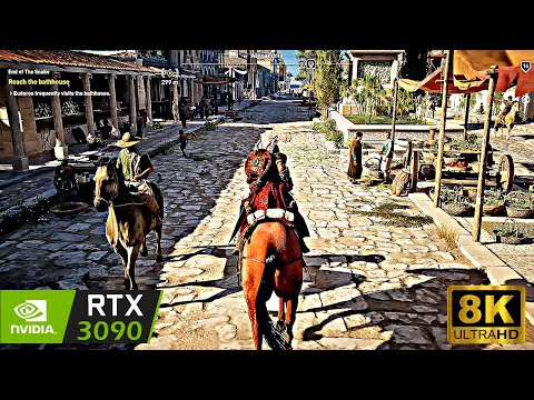 Assassin's Creed: ORIGINS - 8K (4320p) ULTRA Graphics *RTX 3090* The End of the Snake Gameplay