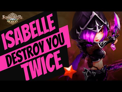 Isabelle will Destroy you Twice. Dark Assassin in Summoners War G3 RTA
