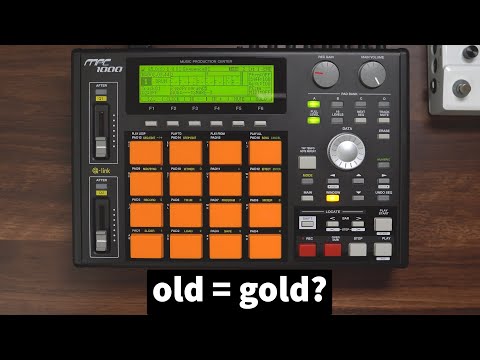 I got a not-quite-vintage sampler: the MPC 1000