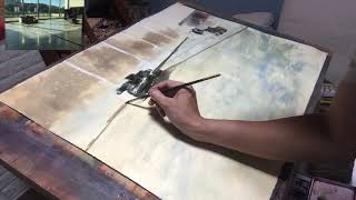 Watercolor Demo：Light in Taipei FineArt Museum