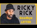 Ricky Rick’S Emotional Goodbye Letter💔🕊