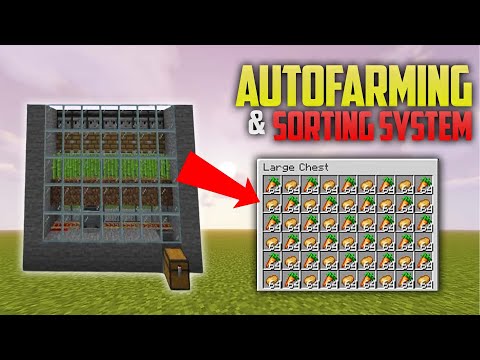 Ultimate Minecraft Redstone Farming Machine!