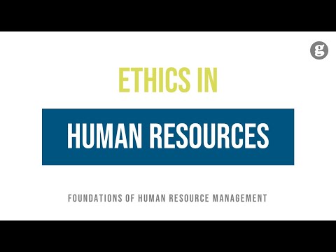 Ethics in Human Resource Management