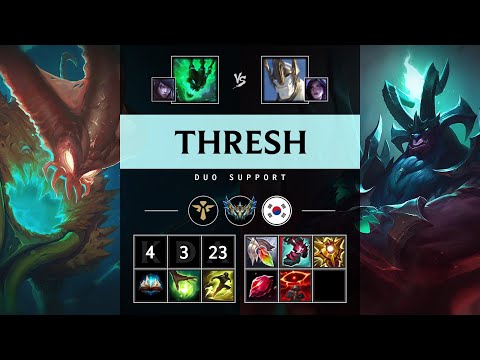 Thresh Support vs Galio - KR Challenger Patch 25.17
