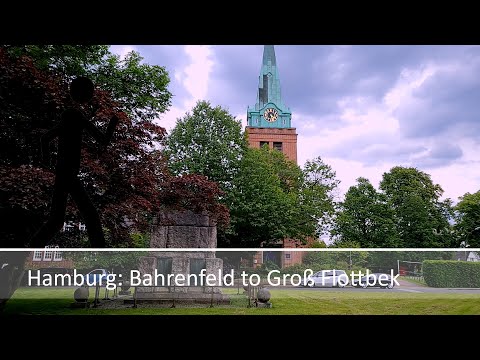 Der Geher in Hamburg: Bahrenfeld nach Groß Flottbek