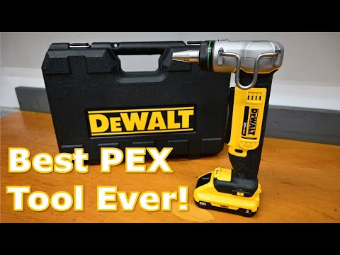 DeWalt DCE400 20v Cordless Pex A Expansion Tool Review