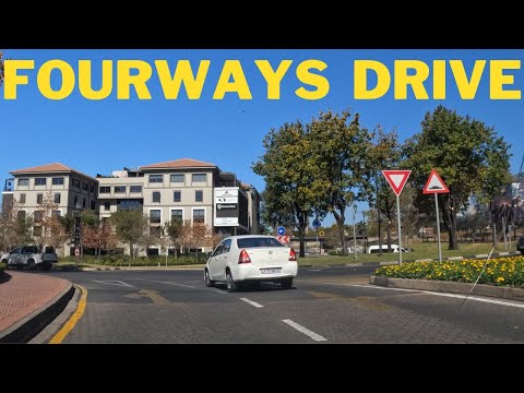 Fourways - Driving Tour - Johannesburg, Gauteng, South Africa