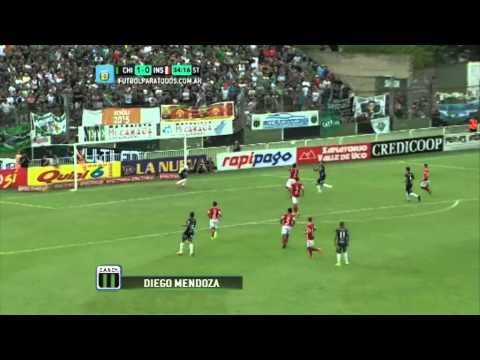 Gol de Mendoza. Chicago 1 - Instituto 0. Fecha 20. Primera B Nacional 2014. FPT