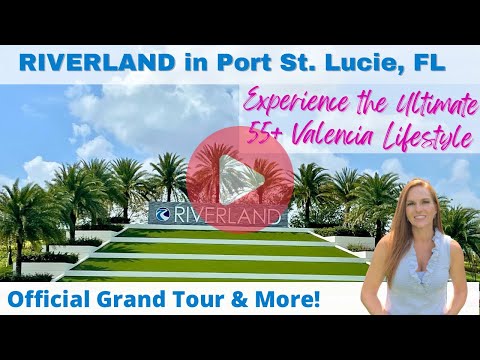 Riverland GL Homes Valencia 55+ Community Port St Lucie Florida