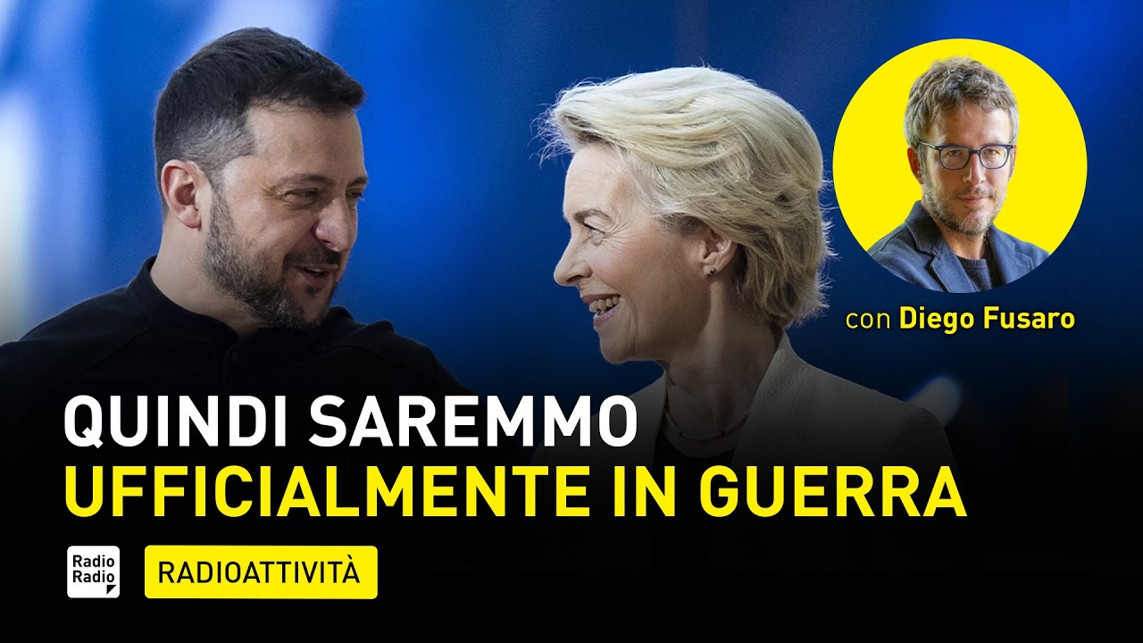 L'UE studia la nuova mossa per entrare ufficialmente in guerra con la Russia