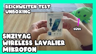 Wireless Lavalier Mikrofon Iphone - Test und Unboxing