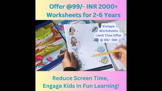 2000+ Printable Worksheets & 1000+ Coloring Sheets #worksheet #coloring #preschool #kids
