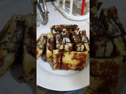 how to make # banana 🍌# chocolate 🍫# sandwich 🥪😋😋