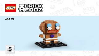 💥 LEGO instructions 💥 BrickHeadz 💥 40923 💥 Shrek, Donkey & Gingy Figures 💥 Gingy 💥