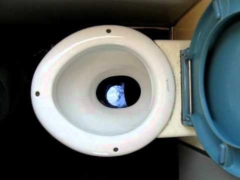 Swiss Train Toilet.  Lookout below.