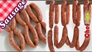 How to make Sausage at home without a stuffer