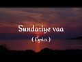 Sundariye Vaa Lyrics Song By Franco Malayalam Album Song